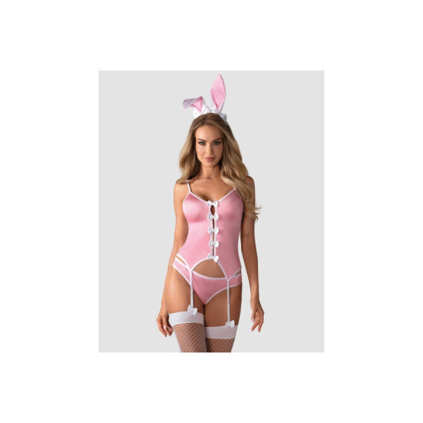 Bunny suit Costume Lapin 4 pcs rose